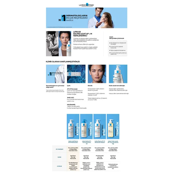 La Roche-Posay Lipikar Baume Ap+M 400 Ml Yatıştırıcı Balm - Görsel 5