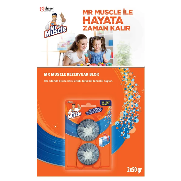 Mr. Muscle 2'li Paket Rezervuar Blok - Görsel 7