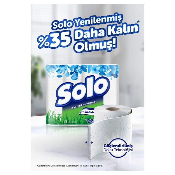 Solo 24'lü Tuvalet Kağıdı - Görsel 4