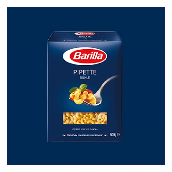 Barilla Pipette - Bukle Makarna 500 Gr - Görsel 8