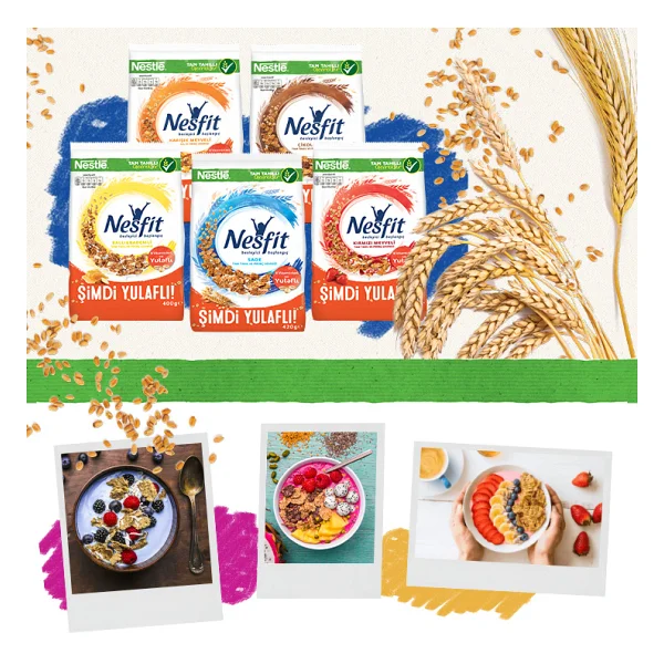 Nesfit 700 Gr Sade Kahvaltılık Gevrek - Görsel 6