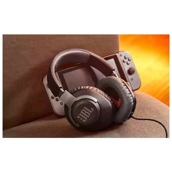 Jbl Quantum 100 Siyah Kablolu Kulak Üstü Oyuncu Kulaklığı - Görsel 10