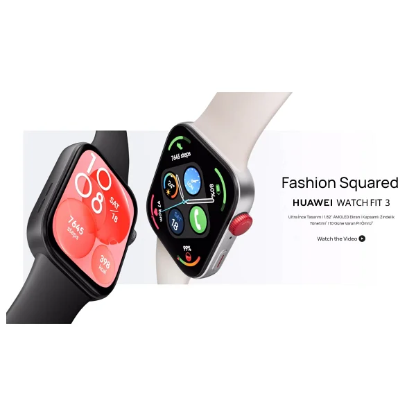 Huawei Watch Fit 3 Elegant Altın Akıllı Saat - Görsel 7