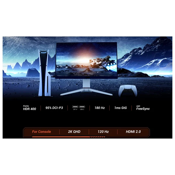 Benq Mobiuz Ex271q 27" 1 Ms 2k 180 Hz Oyuncu Monitörü - Görsel 7
