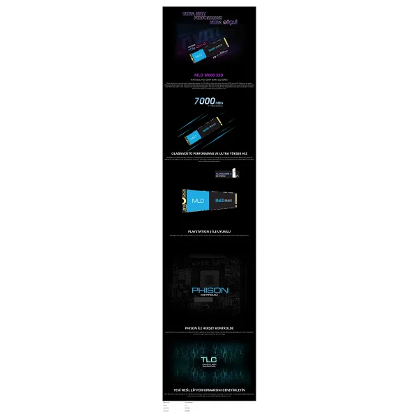 Mld M600 Mld22m600e27-2000 Pcı-Express 4.0 2 TB M.2 SSD - Görsel 5