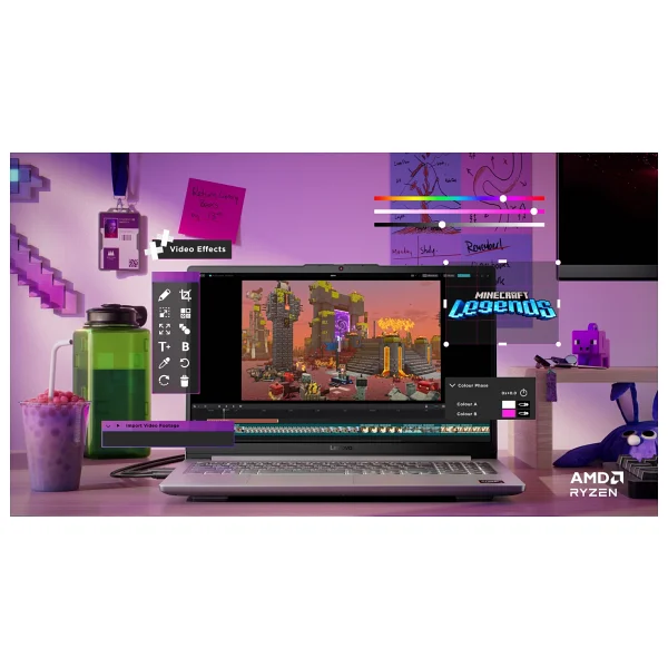 Lenovo Loq Essential 15arp10e 83s0002ytr Ryzen 7 7735hs 16 GB 512 GB SSD Rtx4050 15.6" Full HD Gaming Laptop - Görsel 10