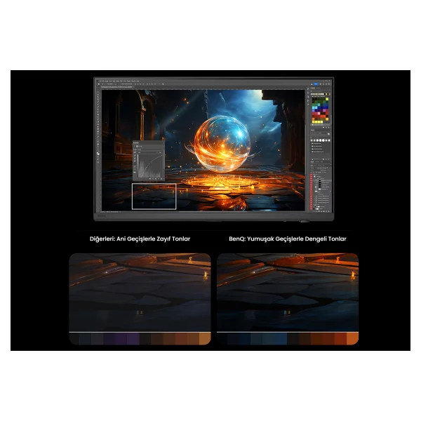 Benq Pd2730s 27" 5 Ms 5k Pivot Ips 60 Hz Monitör - Görsel 9