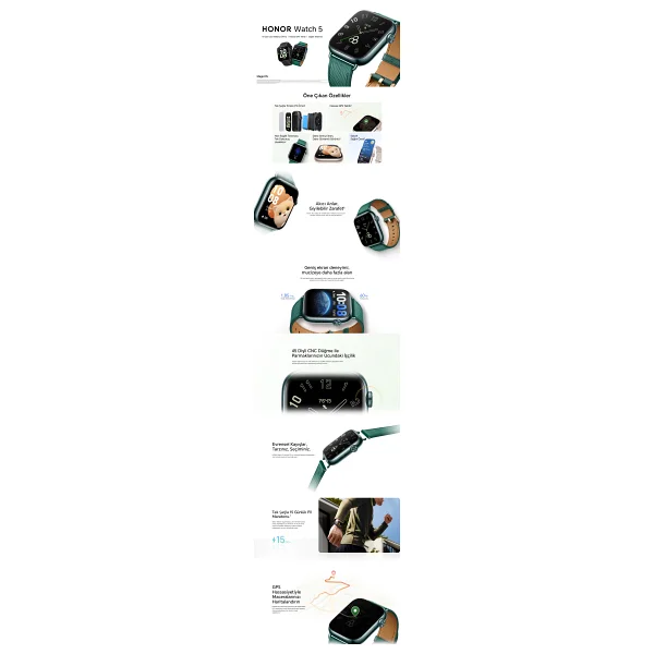 Honor Watch 5 Akıllı Saat - Görsel 10