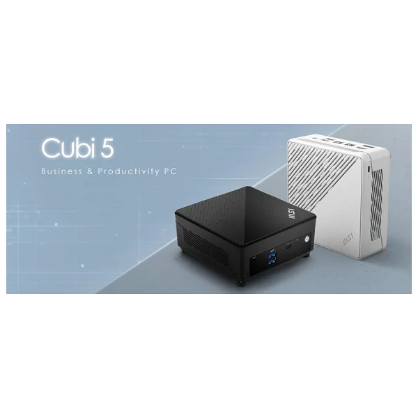 Msı Cubi 5 1m-496eu Core 5 120u 16 GB 512 GB SSD Intel Graphics Mini PC - Görsel 8