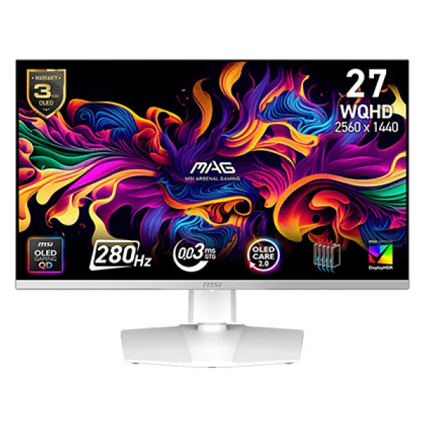 Msı Mag 272qpw Qd-OLED X28 27" 0.03 Ms 2k Pivot 280 Hz Oyuncu Monitörü - Görsel 10
