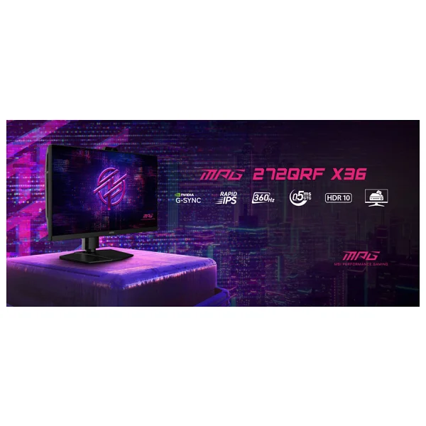 Msı Mpg 272qrf X36 27" 0.5 Ms 2k Ips 360 Hz Oyuncu Monitörü - Görsel 9