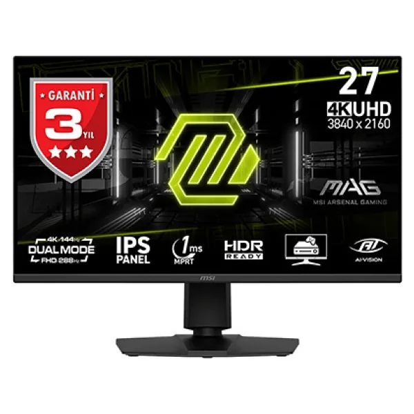 Msı Mag 275upd E14 27" 1 Ms 4K 144 Hz - Full HD 288 Hz Pivot Ips Oyuncu Monitörü - Görsel 9