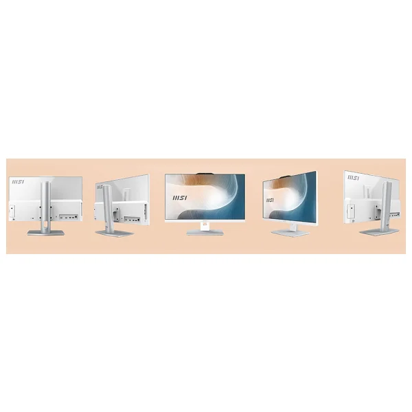 Msı Modern Am242p 1m-2089xeu Intel Core 5 120u 16gb 512gb SSD Freedos Beyaz 23.8" All In One Bilgisayar - Görsel 10