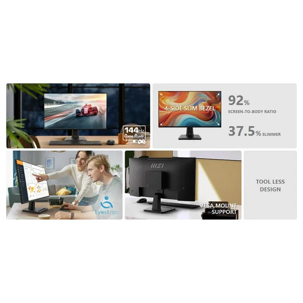 Msı Pro Mp251 E14l 24.5" 1 Ms Full HD Ips 144 Hz Monitör - Görsel 10