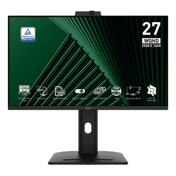 Msı Pro Mp275qpdg 27" 1 Ms 2k Pivot Ips 100 Hz Monitör - Görsel 9