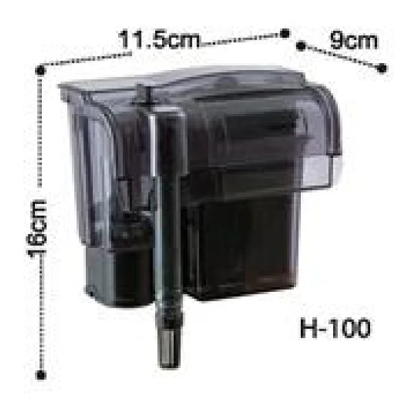 Dophin H100 230 Lt/H Şelale Filtre - Görsel 3