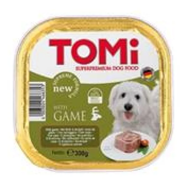 Tomi Pate Yaban Hayvanlı 300 Gr Yetişkin Köpek Yaş Maması - Görsel 2