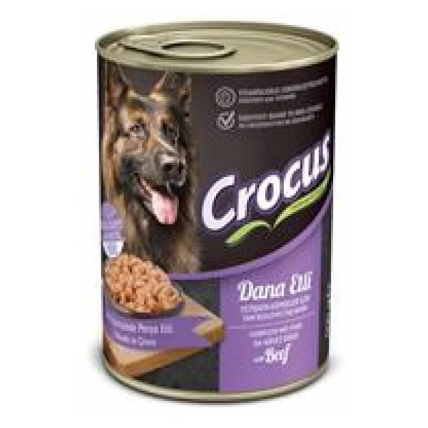 Crocus Dana Etli 400 Gr Yetişkin Köpek Yaş Mama - Görsel 3