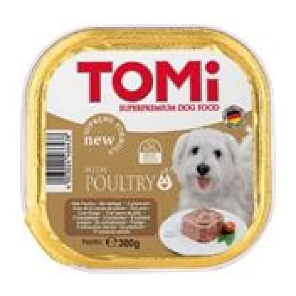 Tomi Pate Kümes Hayvanlı 300 Gr Yetişkin Köpek Yaş Maması - Görsel 2