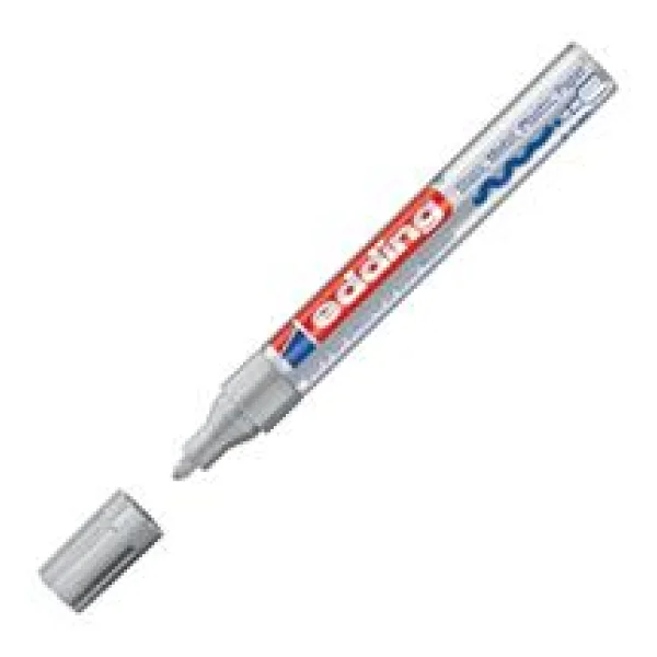 Edding 750 Boya Dekor Gümüş Marker Kalemi - Görsel 8
