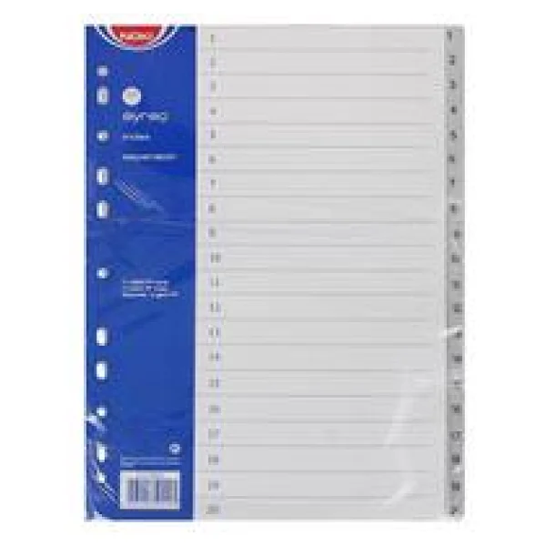 Noki 59220 1-20 Rakamlı Seperatör - Görsel 3