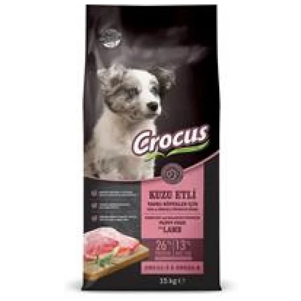 Crocus Kuzu Etli Pirinçli 15 Kg Yavru Köpek Maması - Görsel 5