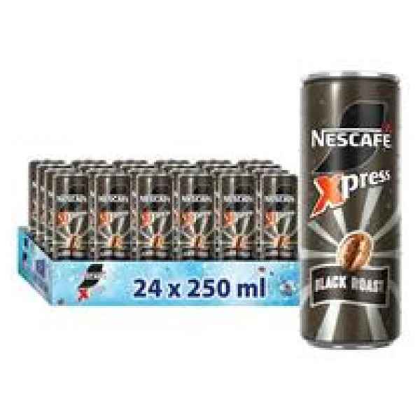 Nescafe Xpress Black Roast 24x250 Ml - Görsel 6