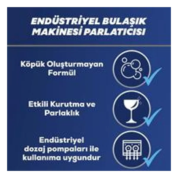 Cif Professional Endüstriyel Bulaşık Makinası Parlatıcısı 10 Lt - Görsel 8