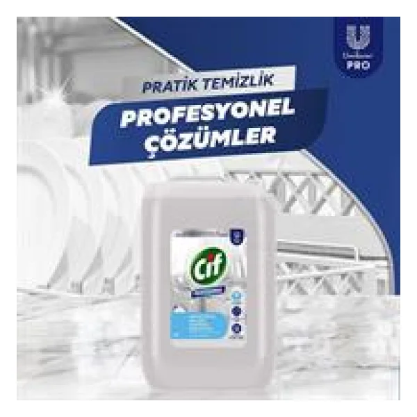 Cif Professional Endüstriyel Bulaşık Makinası Parlatıcısı 10 Lt - Görsel 7