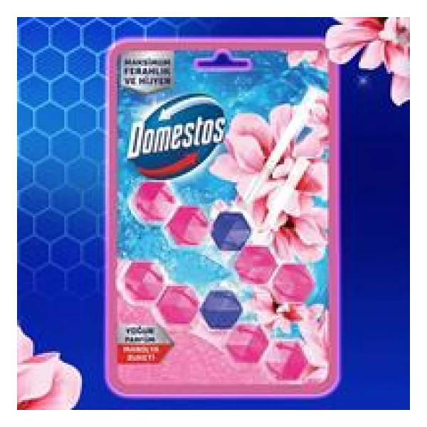 Domestos Manolya Buketi Tuvalet Bloğu 100 Gr - Görsel 5