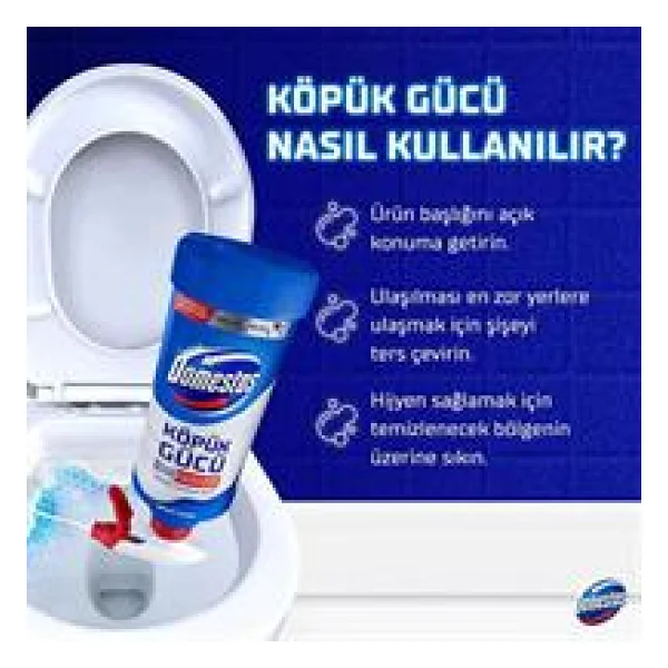 Domestos Çamaşır Sulu Köpük Beyaz Sabun Sprey 450 Ml - Görsel 2