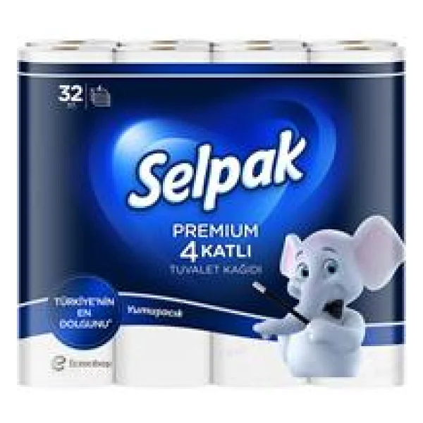 Selpak Premium 32'li 4 Katlı Tuvalet Kağıdı - Görsel 3