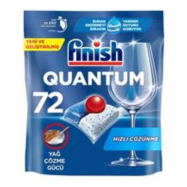 Finish Quantum Bulaşık Makinesi Tableti 72'li - Görsel 7