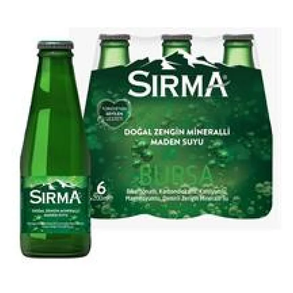 Sırma Maden Suyu 6x200 Ml - Görsel 4