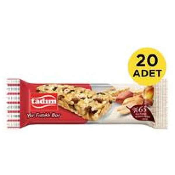 Tadım Yer Fıstıklı Bar 20x30 Gr - Görsel 9
