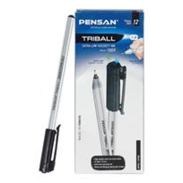 Pensan 1003 Triball 12'li Siyah Tükenmez Kalem - Görsel 6