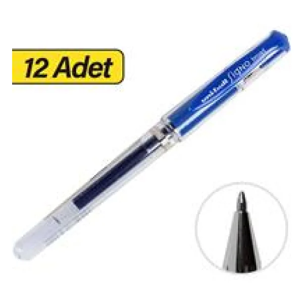 Uni-Ball Um-153 Signo Broad 1.0 Mm Mavi 12'li İmza Kalemi - Görsel 4