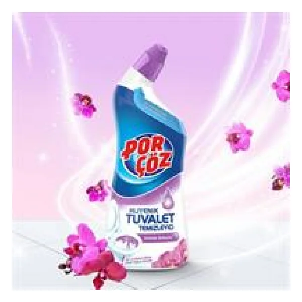Porçöz Orkide Kokulu Tuvalet Temizleyici Jel 750 Ml - Görsel 8