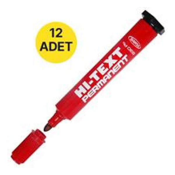 Hi-Text 830 Pb Yuvarlak Uçlu 12'li Permenant Kalem - Görsel 5