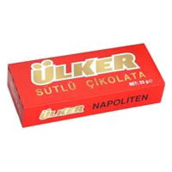 Ülker Napoliten Sütlü Çikolata 33 Gr 20'li - Görsel 7