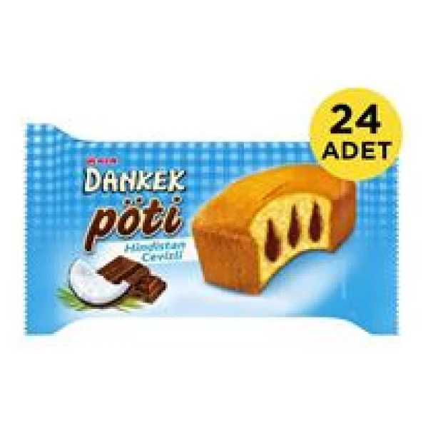 Ülker Dankek Pöti Hindistan Cevizli 35 Gr 24'lü - Görsel 5