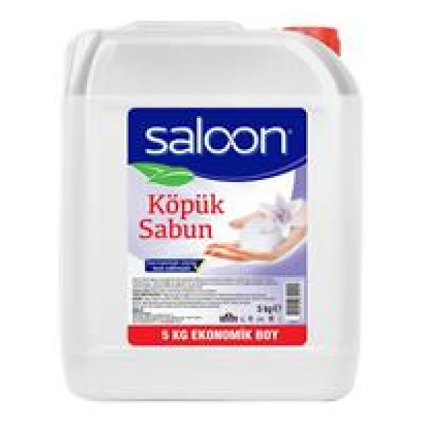 Saloon Floral Şeffaf Köpük Sabun 5 Lt - Görsel 7