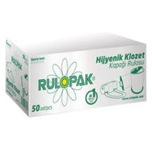 Rulopak Sensörlü Hijyenik Klozet Kapağı Rulosu 50'li - Görsel 7