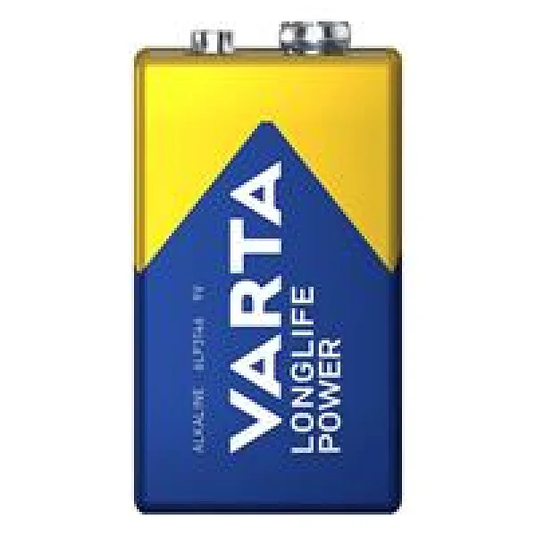 Varta Longlife Power 9v Alkalin Pil - Görsel 5
