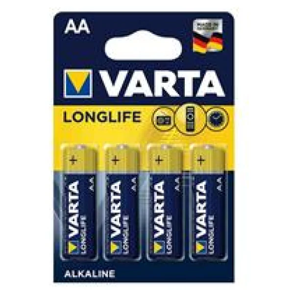 Varta Longlife Aa Kalem Pil 4'lü Paket - Görsel 6