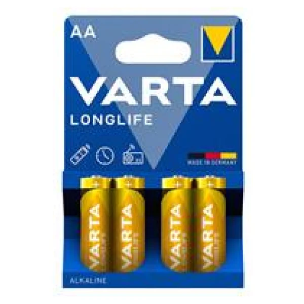 Varta Longlife Aa Kalem Pil 4'lü Paket - Görsel 7