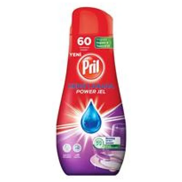 Pril Hepsi Bir Arada Bulaşık Jel Deterjanı 60 Yıkama 1080 Ml - Görsel 3