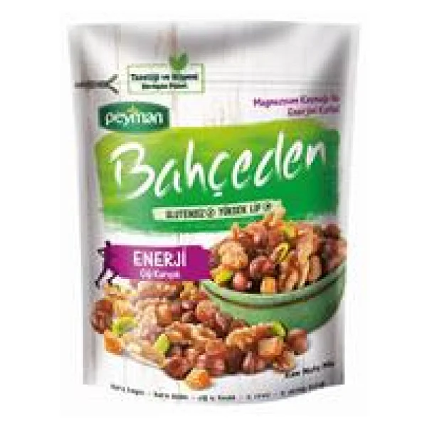 Peyman Bahçeden Enerji 140 Gr Çiğ Karışık Kuruyemiş - Görsel 3