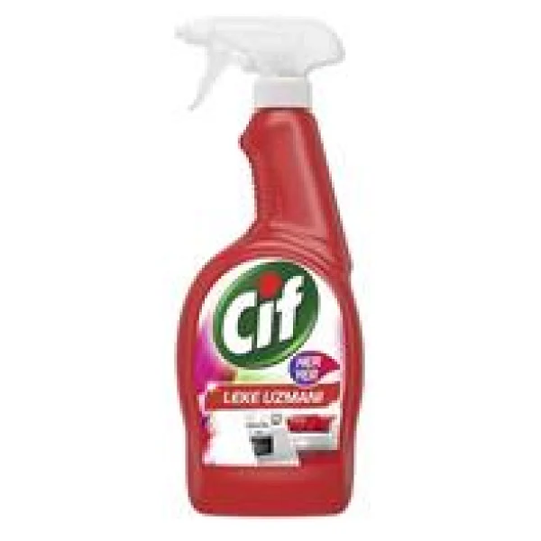 Cif Kırmızı Her Yer 750 Ml Leke Uzmanı Sprey - Görsel 9
