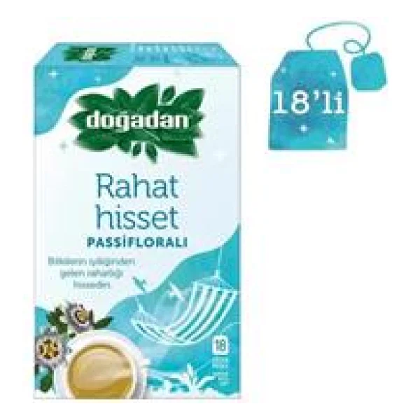 Doğadan Rahat Hisset Passifloralı Bitki Çayı 18'li - Görsel 3